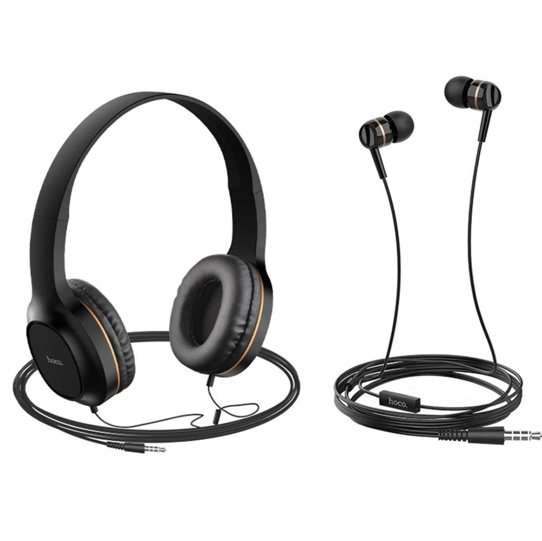 Навушники Hoco W24 
Характеристики:
Тип навушників: Вакуумні, нак