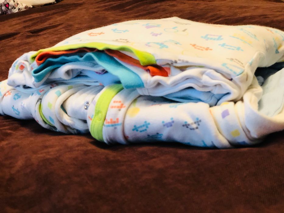 5шт боді-комбінезон 9-12м