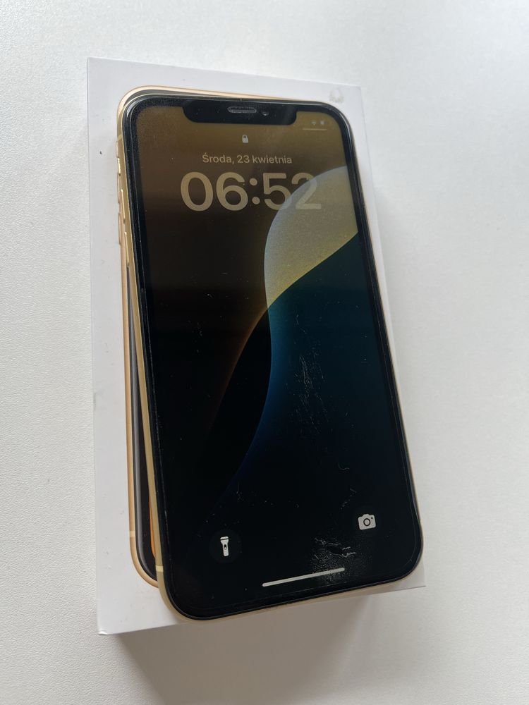 iphone xr żółty 128GB
