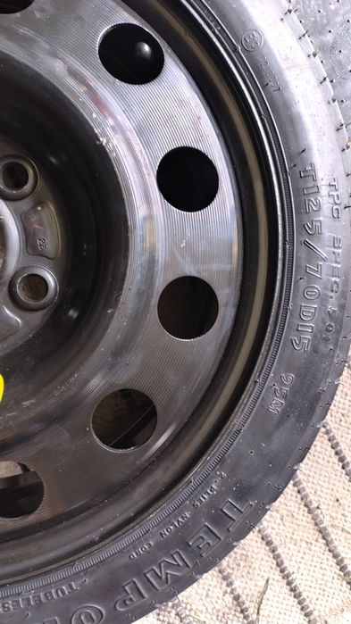 Koło zapasowe , dojazdowe