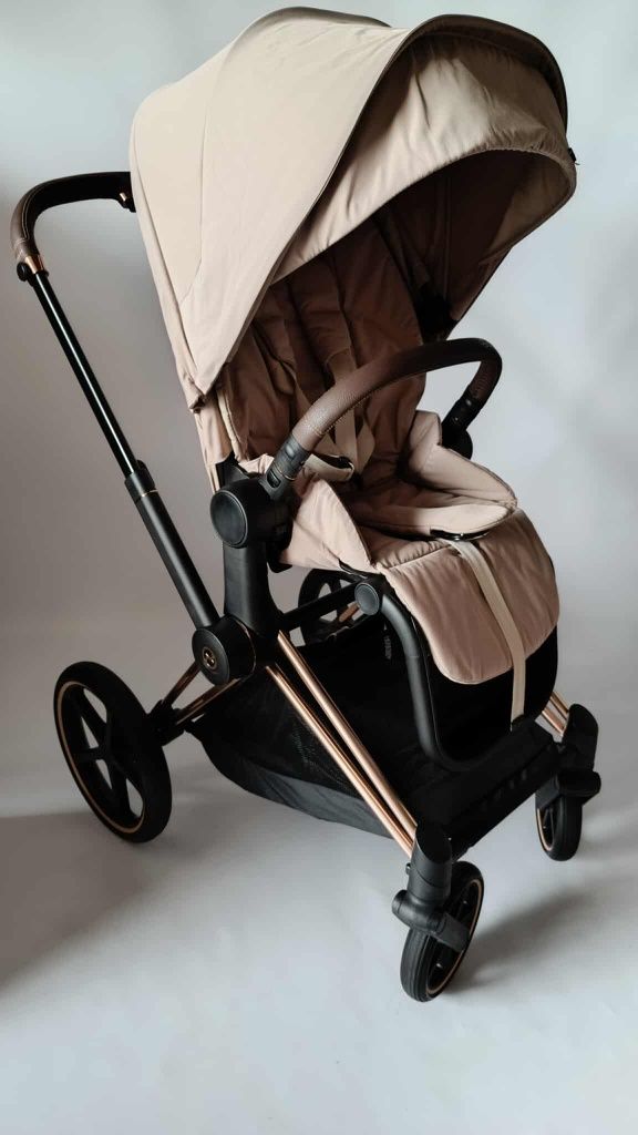 Cybex priam 4.0 cozy beige 2w1 wózek głęboko spacerowy