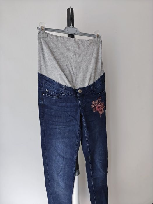 Spodnie jeans ciążowe 34 esmara dżinsowe