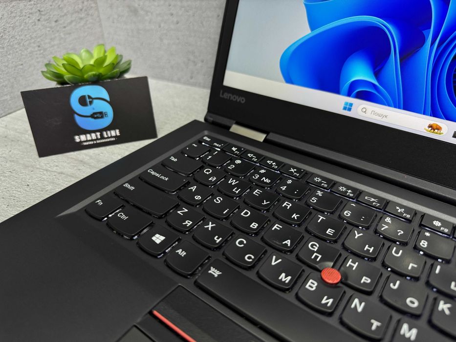 Стильний ноутбук Lenovo X1 Carbon Gen 4/256gb ssd/i5-6300u