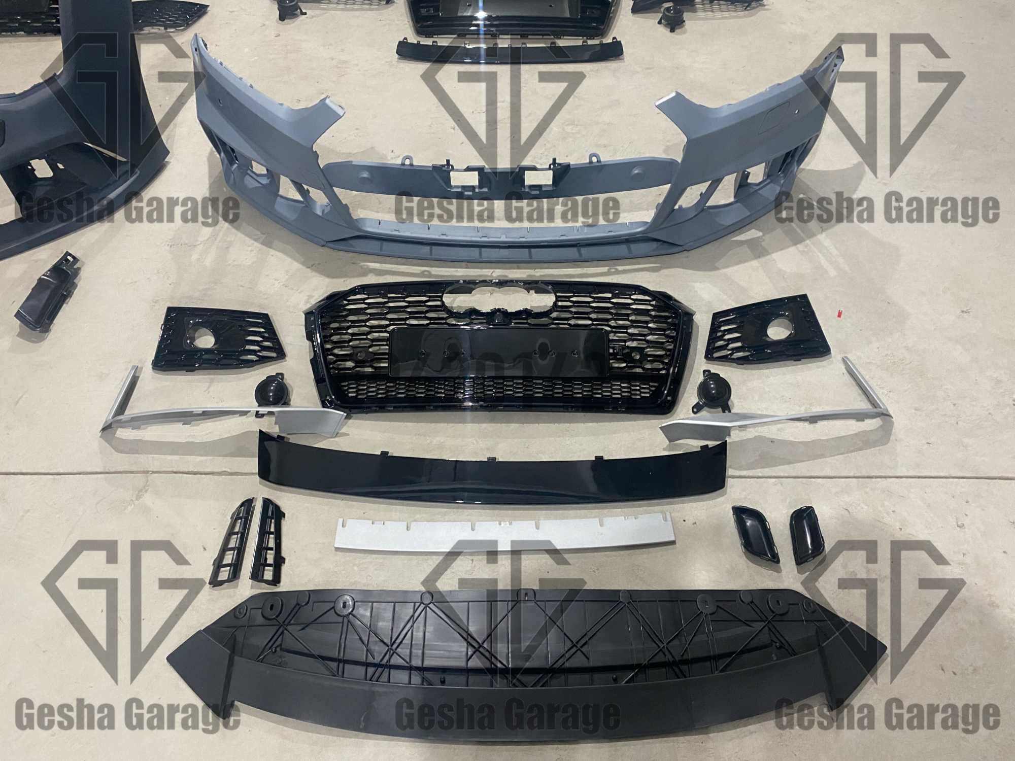 Передній бампер Audi Ауді Ауди a3 a4 a5 a6 a7 a8 s-line rs с-лайн рс