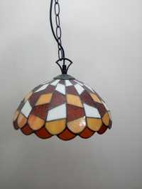 Lampa Tiffany witrażowa