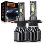 Lâmpada H4 Led Canbus  Faróis LED CSP 3570 Lâmpada 6500K Branca  12V