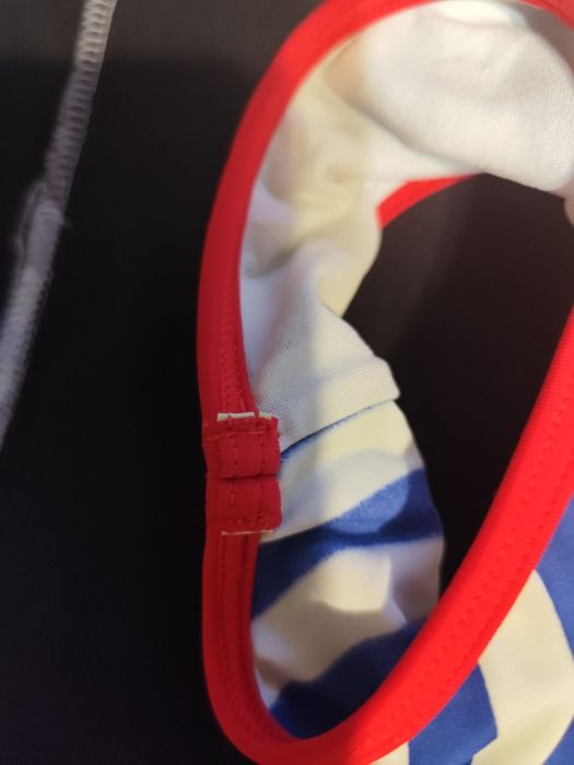 Jednoczęściowy kostium kąpielowy na nieregulowane ramiączka rozm 80/86