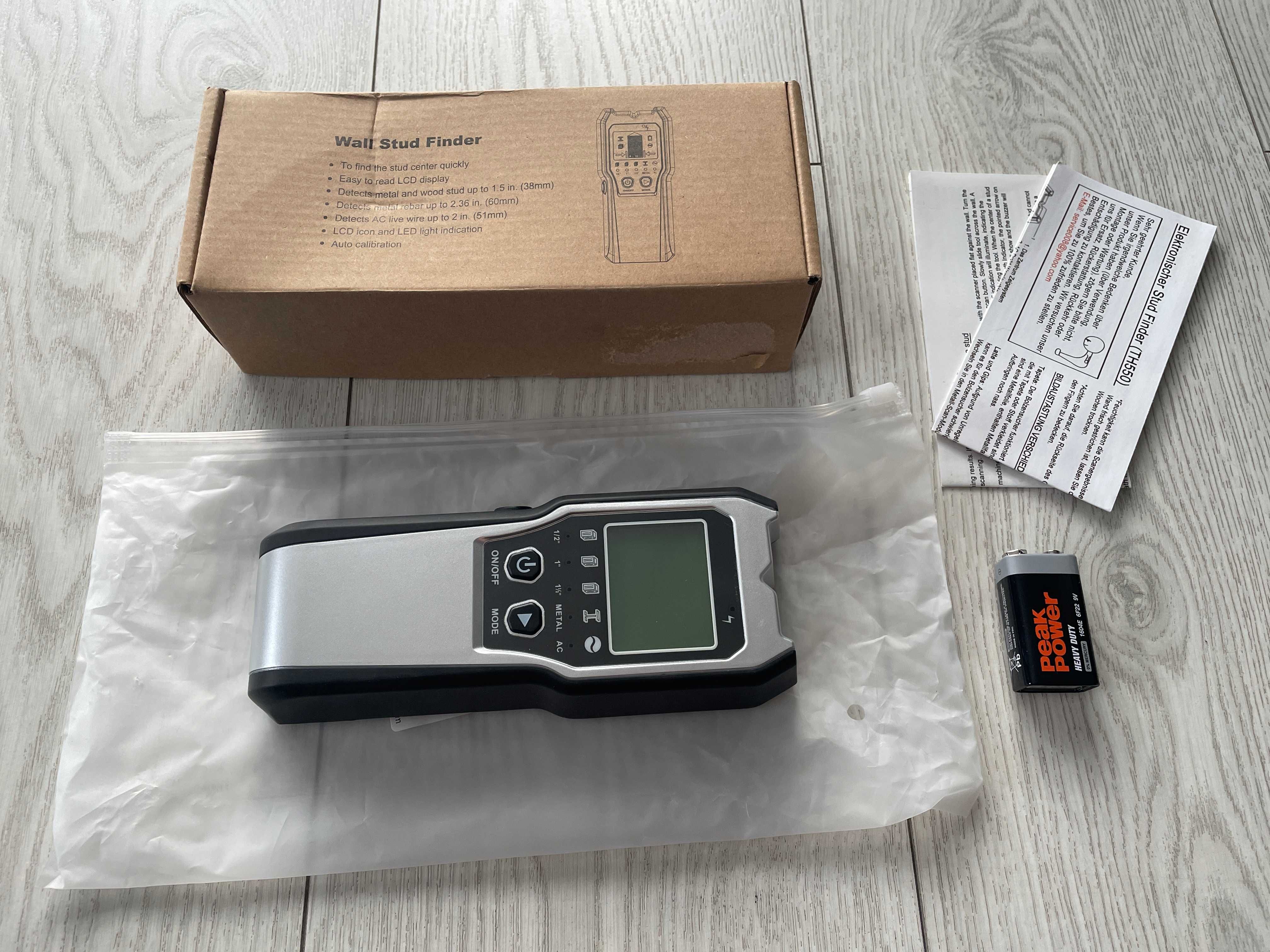 Wykrywacz Metalu Przewodow LCD Stud Finder Sensor TH550 Jaworzno.