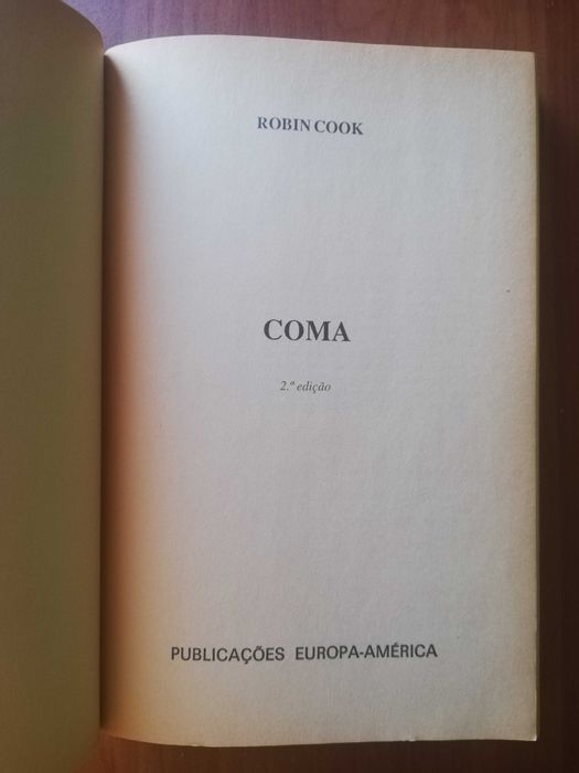 Coma – Robin Cook