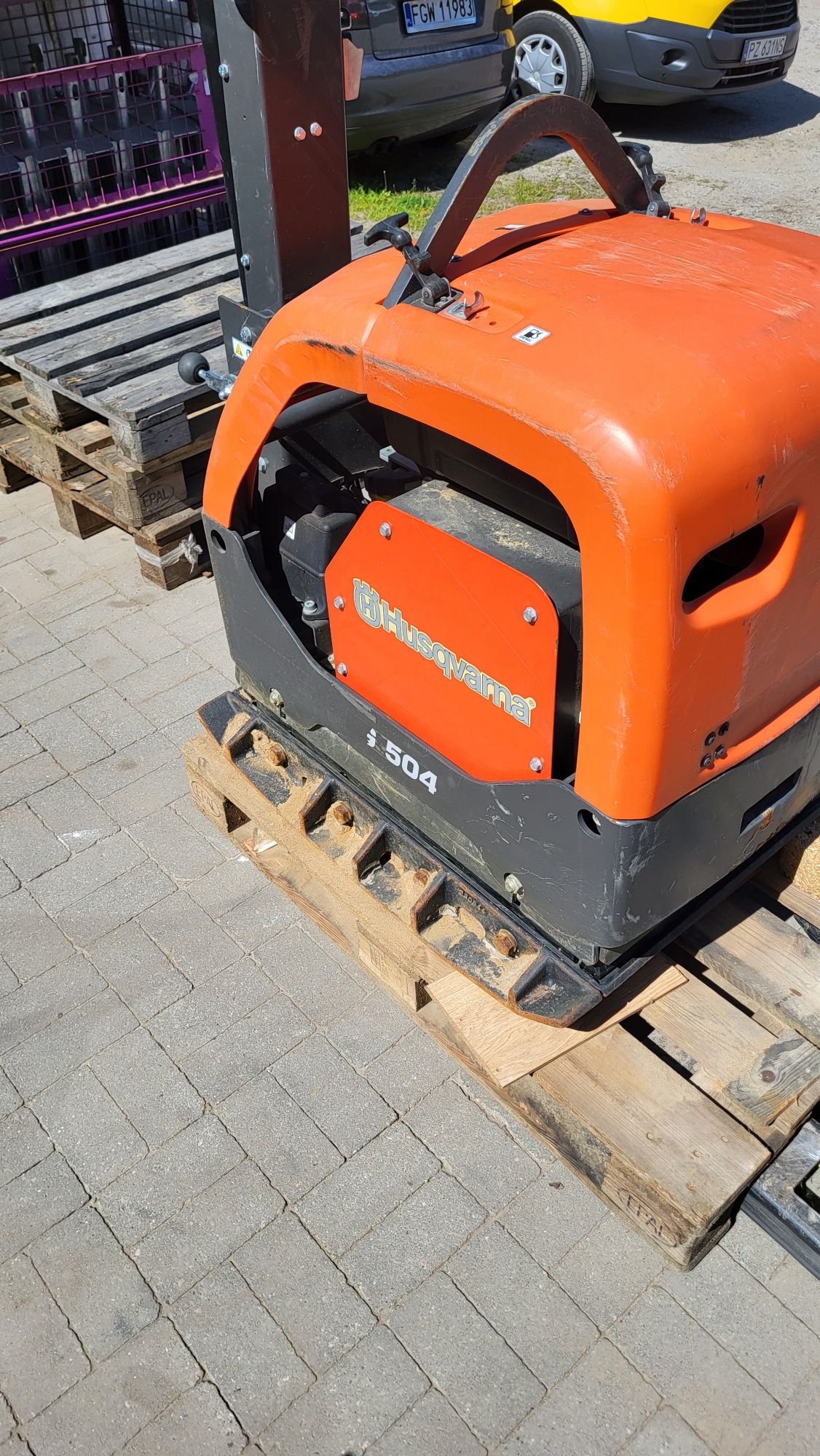 Zagęszczarka Husqvarna LG 504- 2022r jak Wacker, Bomag, Ammann-VAT 23%