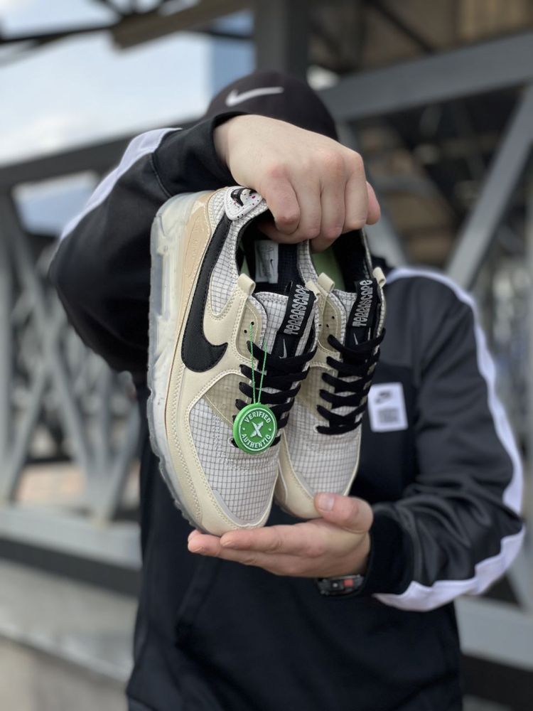 Кросівки Чоловічі Nike Air Max 90 Terrascape Beige Black