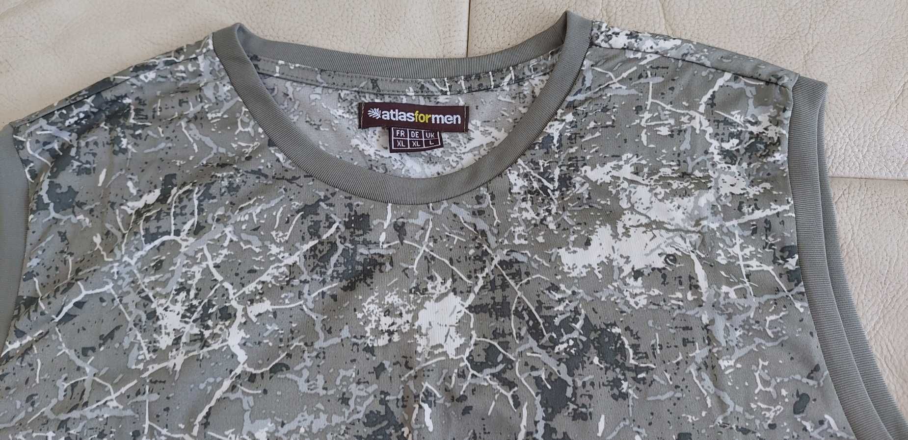 Atlas for Men; bezrękawnik moro, khaki, roz. XL