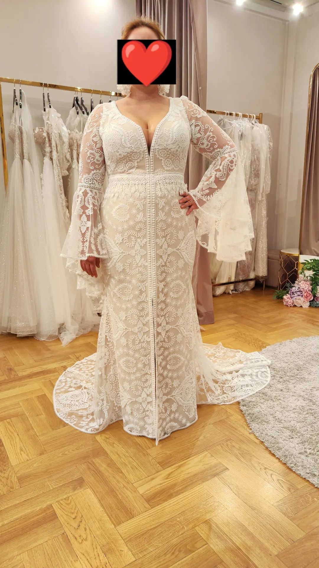 Suknia ślubna Boho Dama Couture Pocahontas