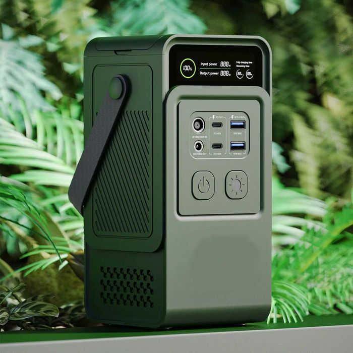 Повербанк AP200L 60000mAh (192Wh) PD140W, вихід 12V, висувний ліхтар