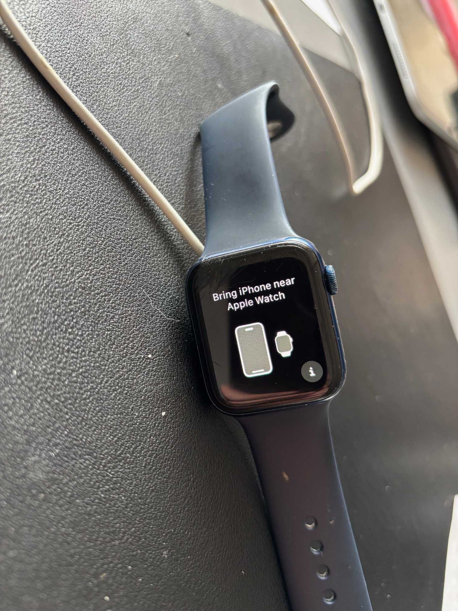 Apple Watch 6 Blue Aluminium Case 44mm