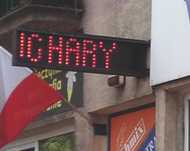 Tablica graficzna LED dwustronna 100x20 RGB Technology
