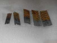50 brocas hss de diâmetros de 1 a 3mm