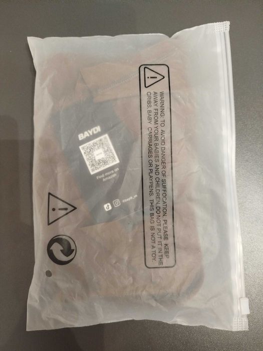 Szorty sportowe BAYDI – camel / cappuccino – NOWE – rozm. L