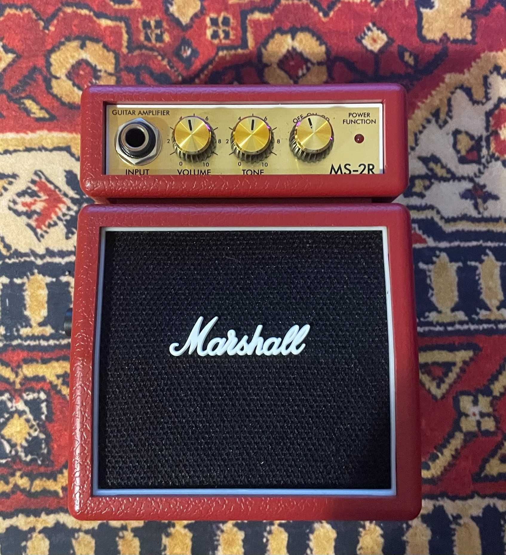 Miniaturowy wzmacniacz gitarowy Marshall MS-2R