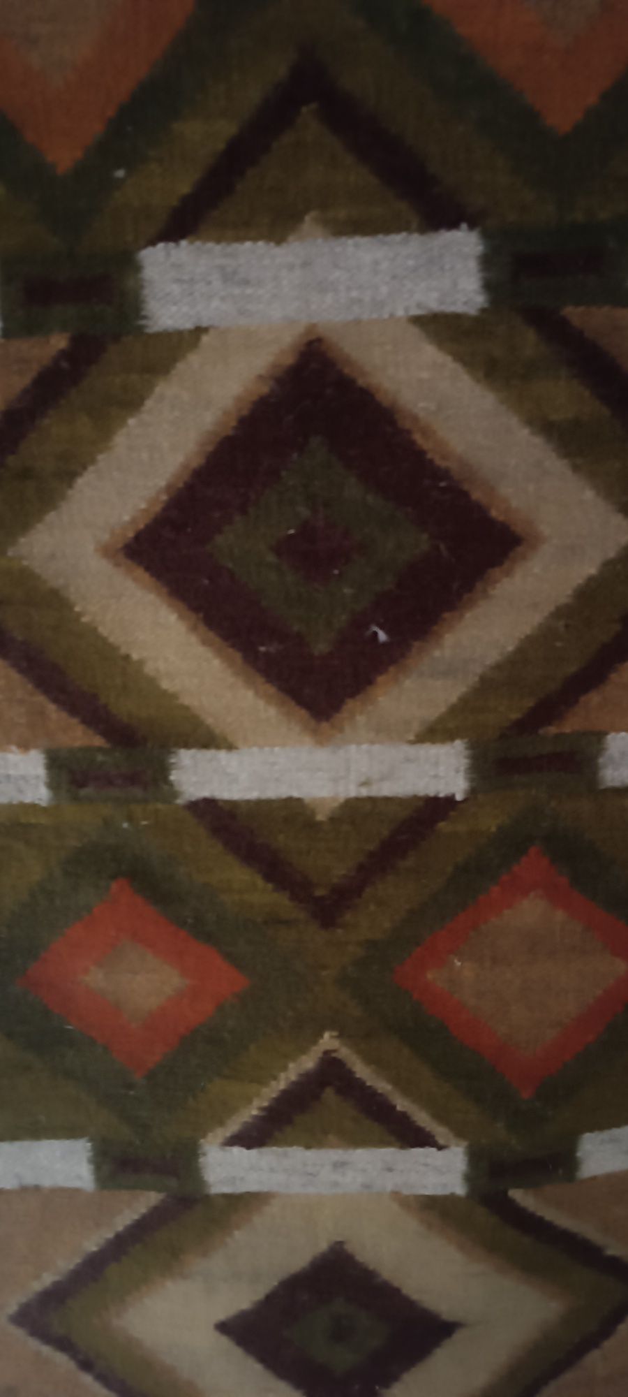 Dywan, kilim wełniany, art deco