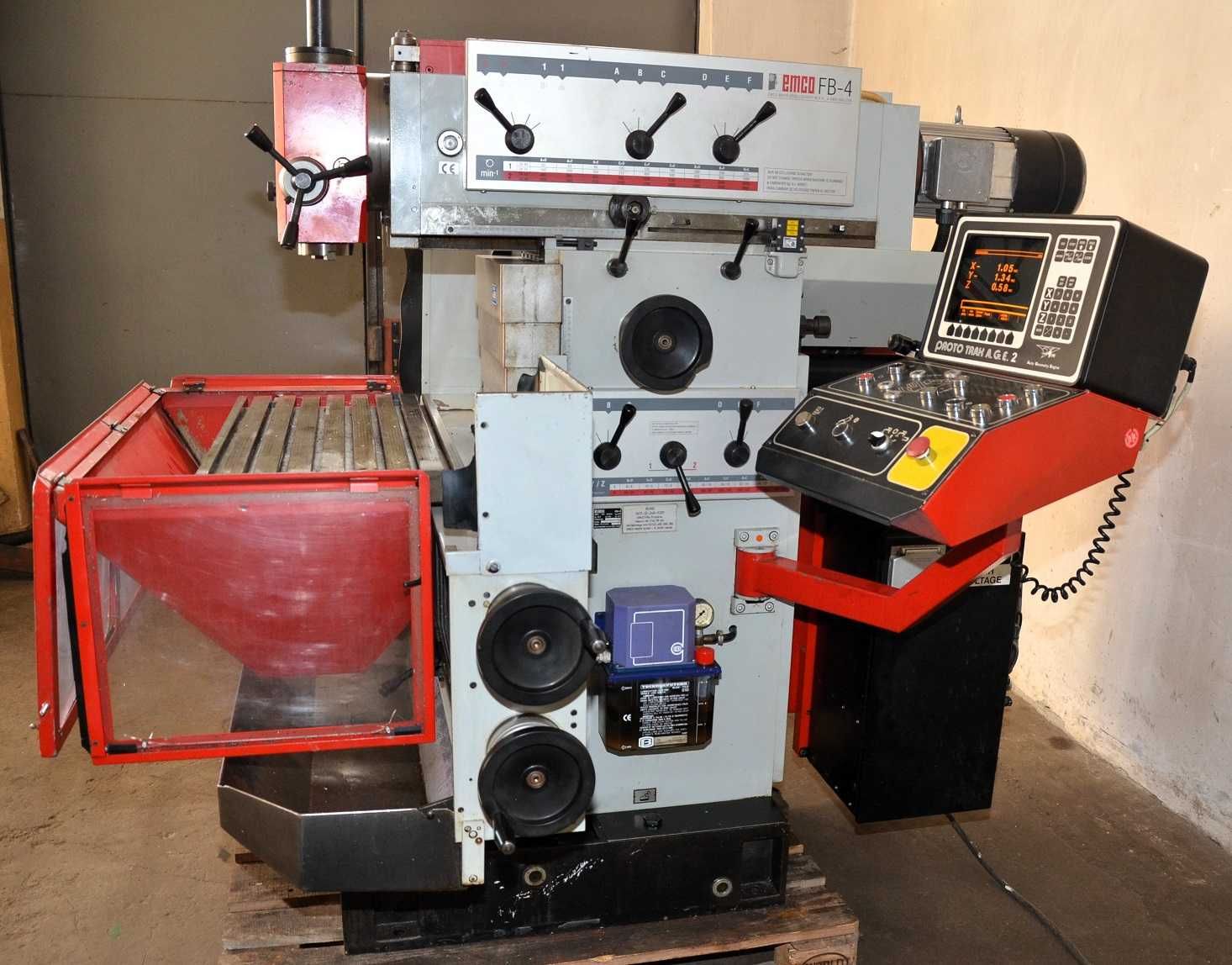 Frezarka uniwersalna - EMCO FB - 4 NC