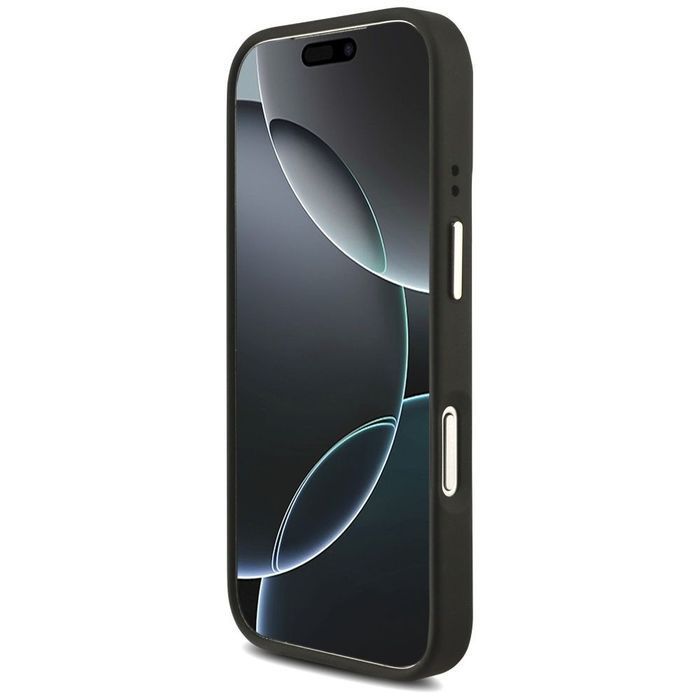 GUESS futerał do iPhone 17 Pro GUHCP17LP4G4BCSK czarny z
