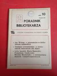 Poradnik Bibliotekarza, nr 10/1989, październik 1989