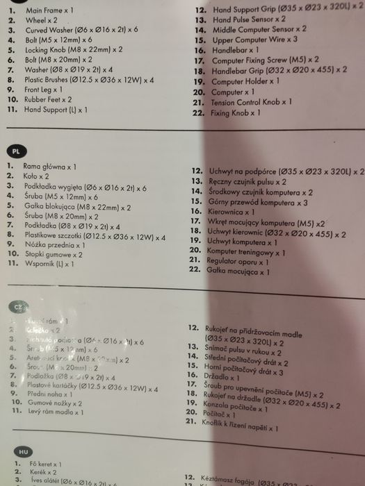 Bieżnia treningowa składana trening mechaniczna magnetyczna