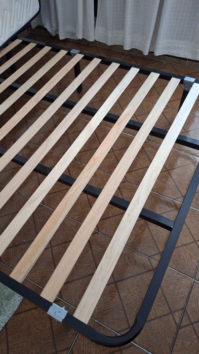 2 Estrados Ripas 133 x 183 cama casal