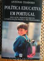 Política Educativa em Portugal de António Teodoro