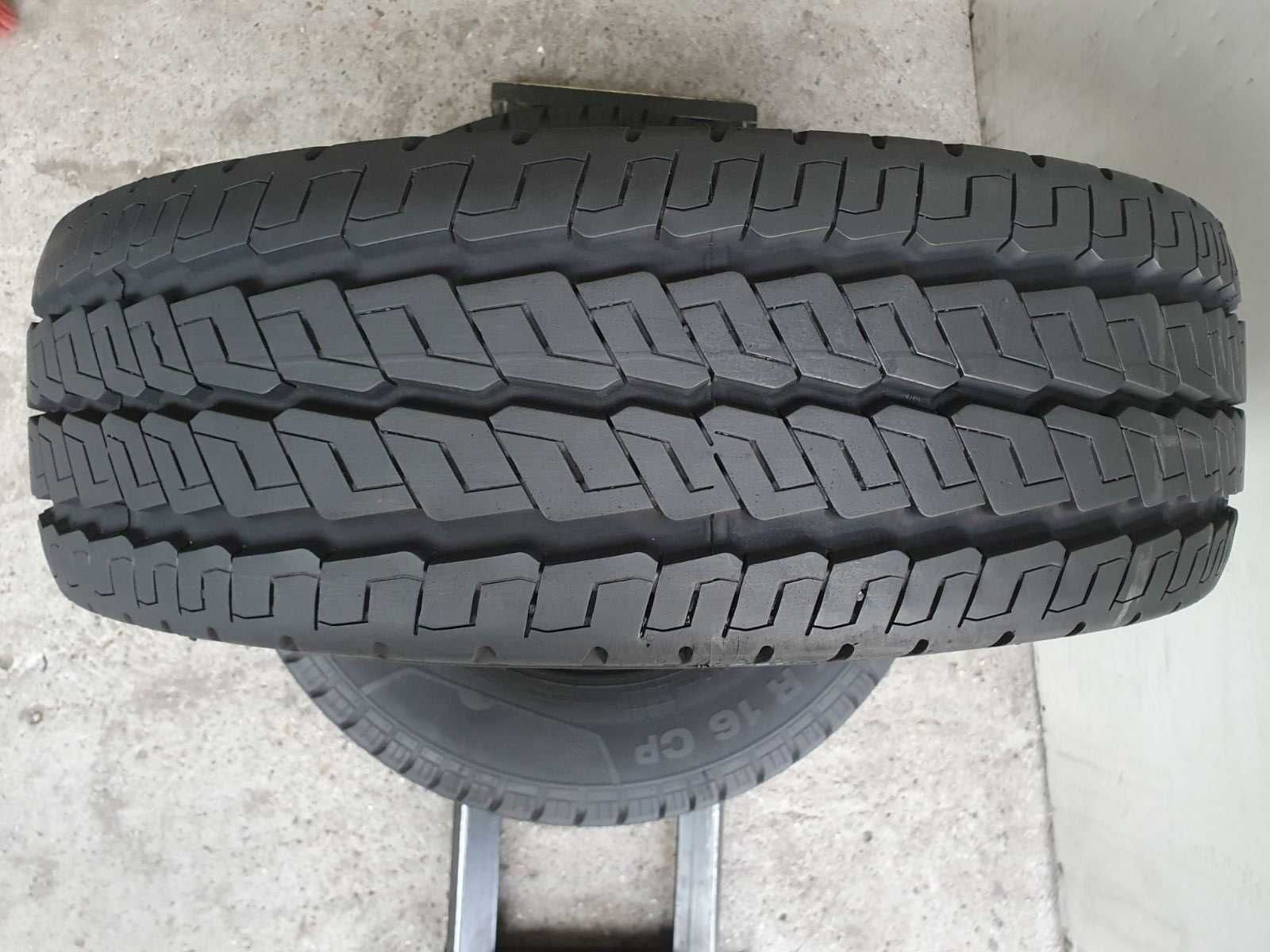 2x Continental Vanco Camper 225/75r16C 9,5mm jak nowe 2022r
