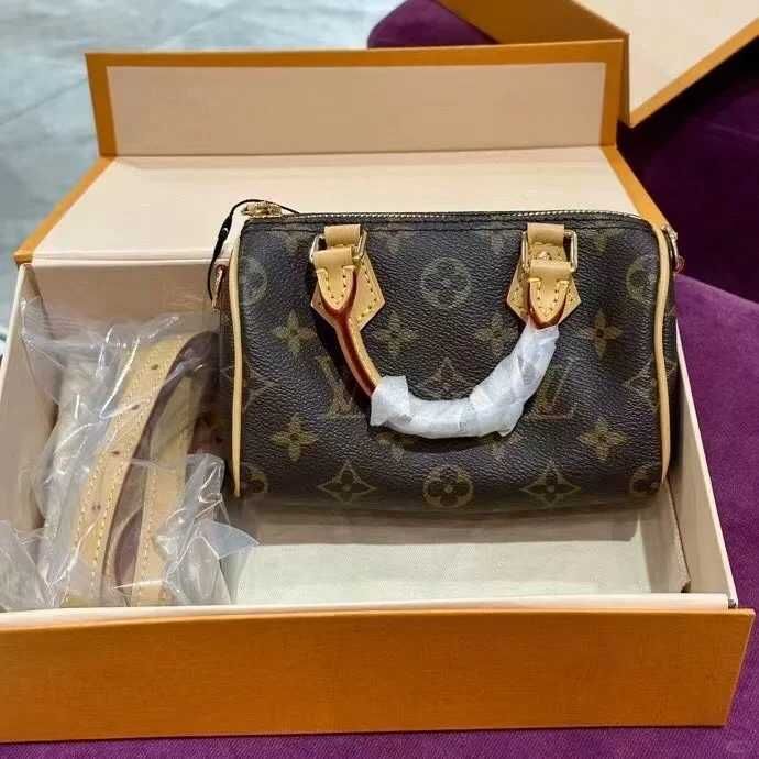 NOWOŚĆ! Louis Vuitton nano speedy Torebki damskie Torby na ramię