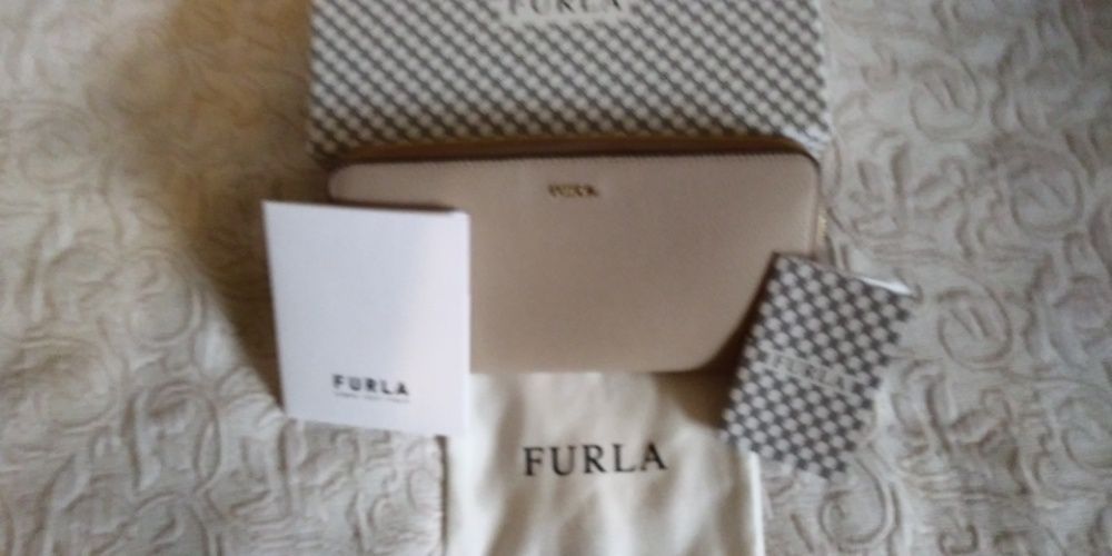 FURLA oryginalny portfel xl