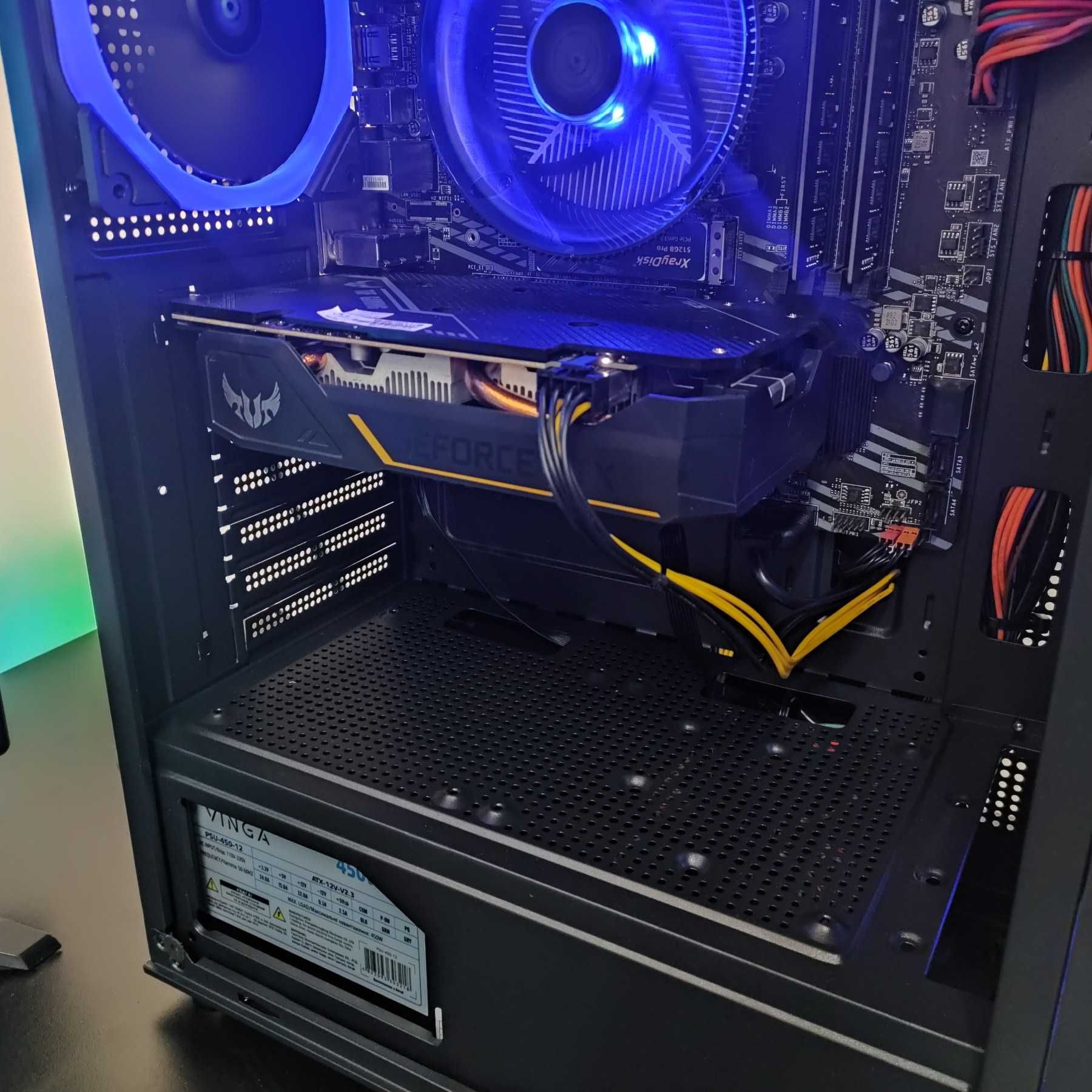 Компютер Новый Intel Core i5-10400f, 16GB DDR4, GTX 1660s, SSD 512GB