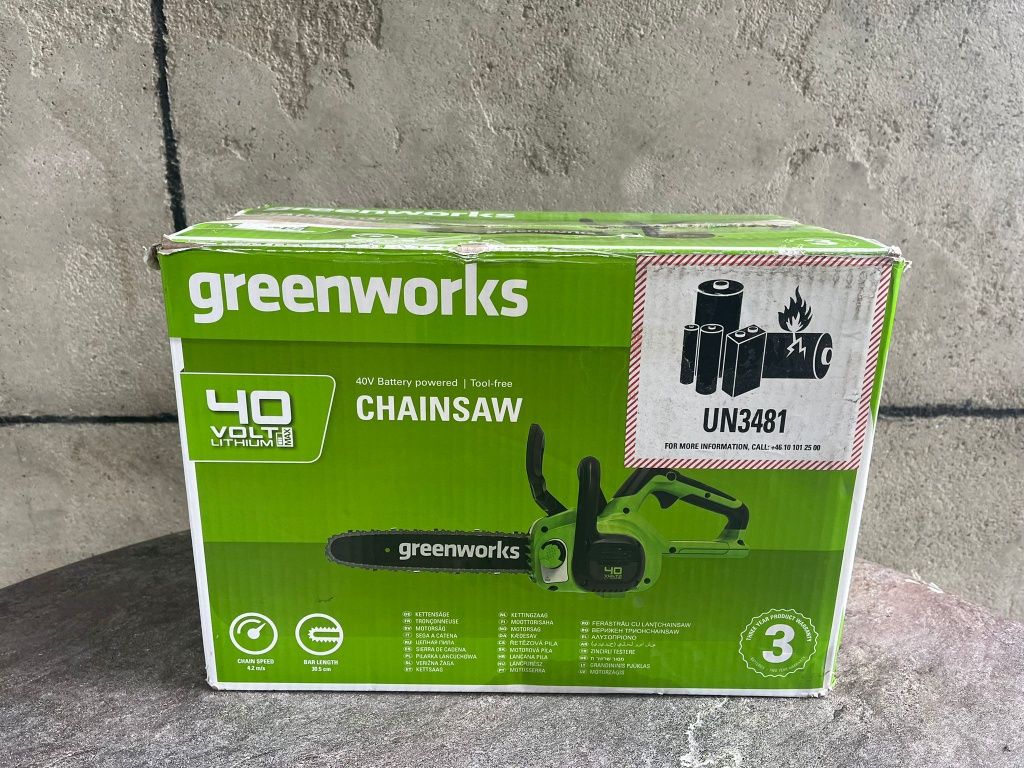 Piła akumulatorowa Greenworks 40V