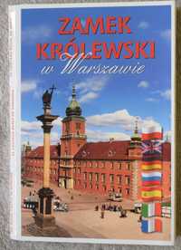 Zamek królewski w Warszawie - zestaw połączonych pocztówek