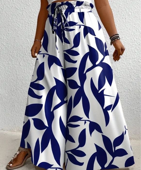 Spodnie z szerokimi nogawkami