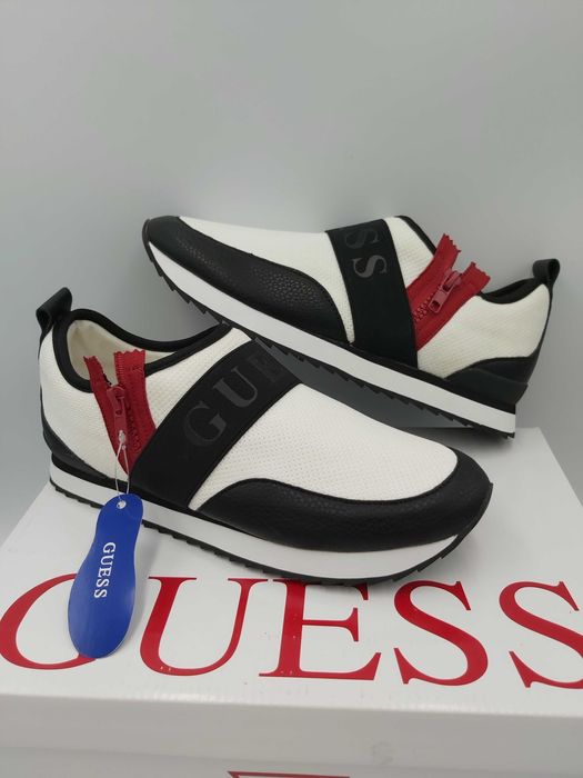 NOWE sneakersy GUESS rozmiar 40 trampki tenisówki czerwone
