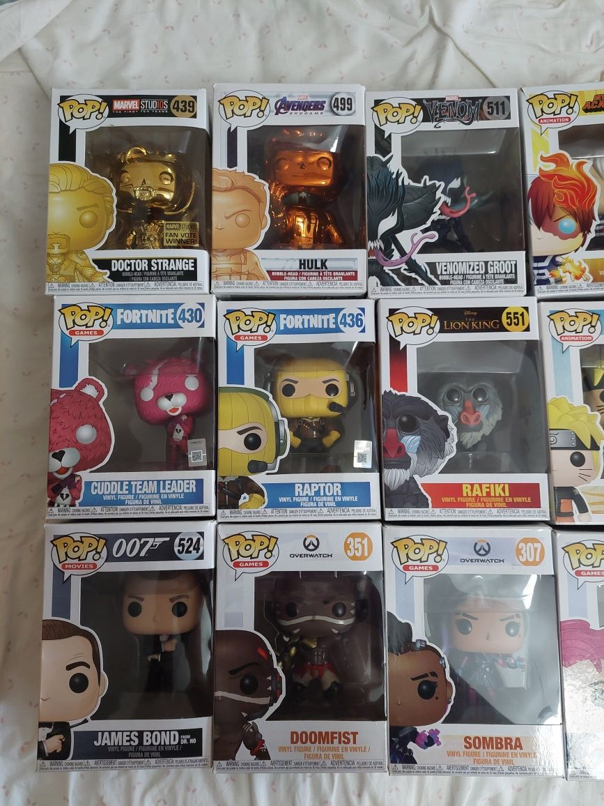 POPS de vários jogos, séries e animes