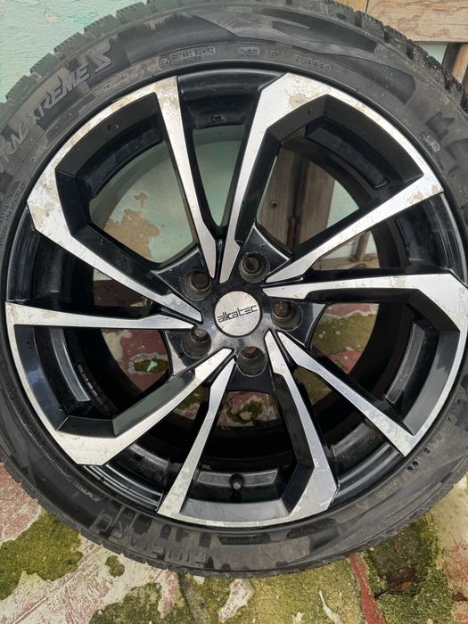 Alkatec felgi 18” 5x112 ET35 zimowe opony 245/45