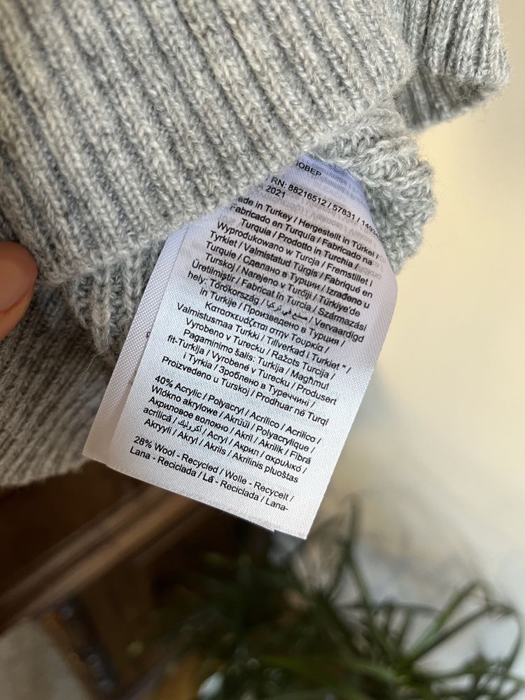 Bezrekawnik wełniana kamizelka sweter