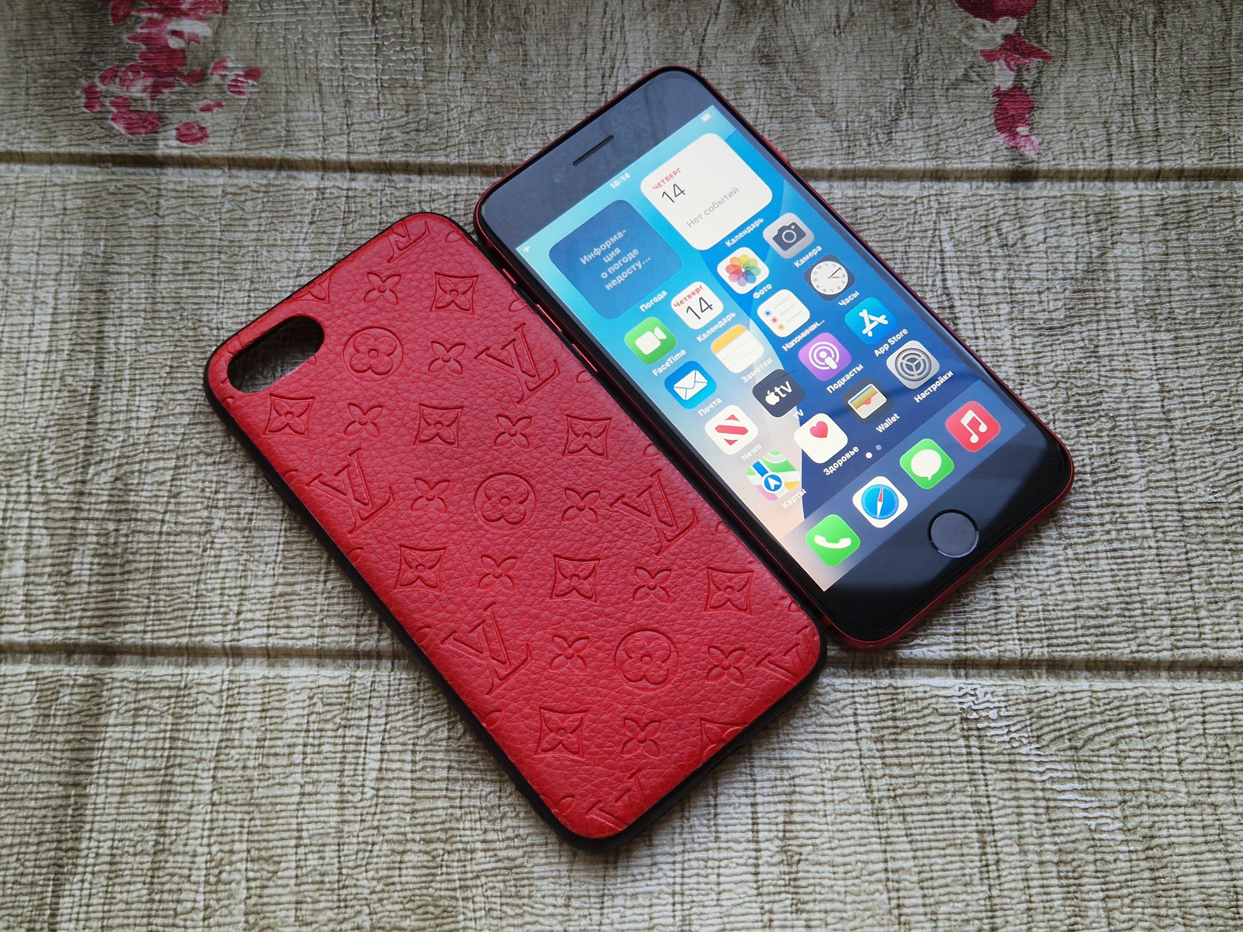 iPhone SE 2020 128 Red неверлок все работает айфон се красный