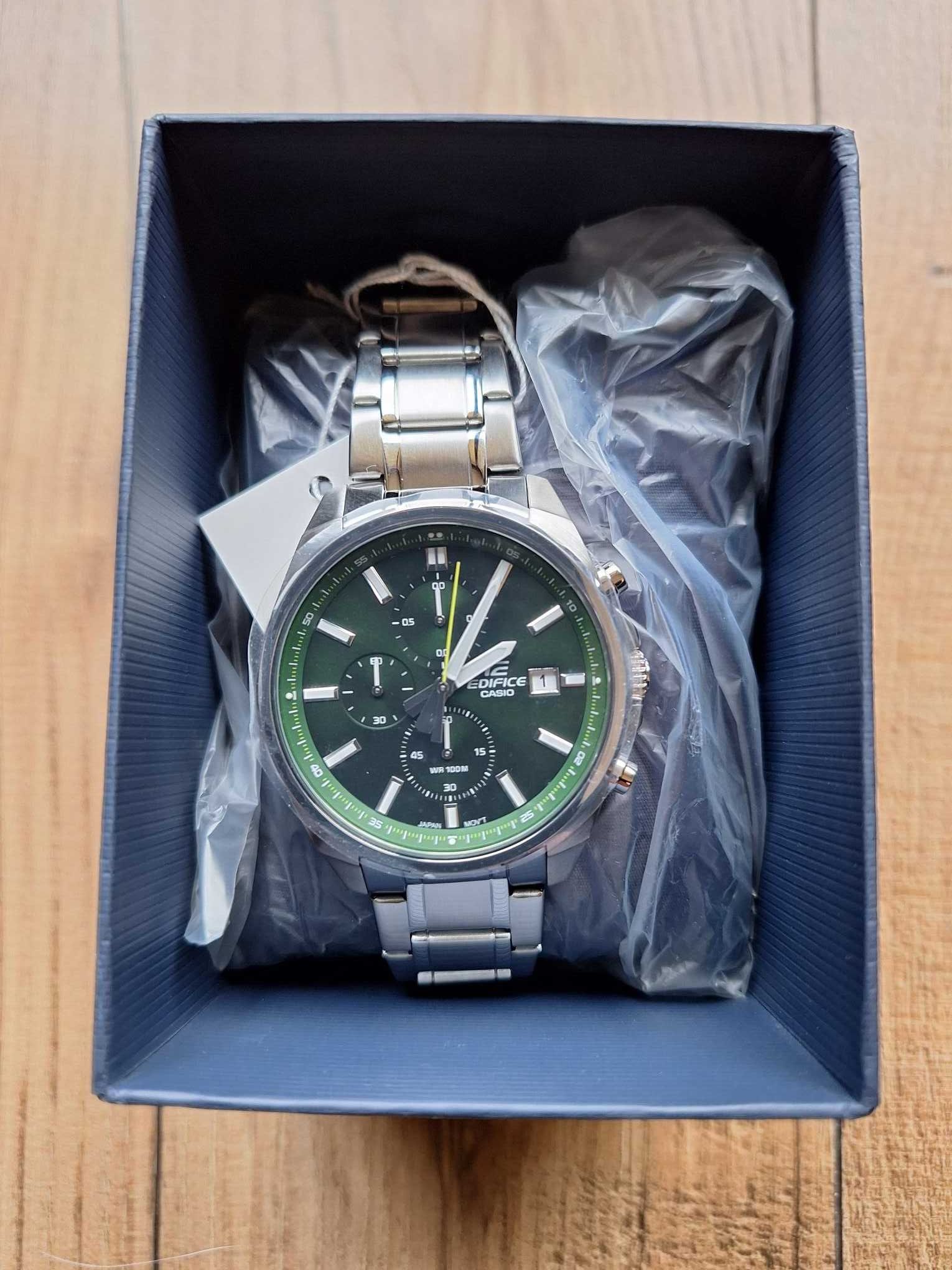 Zegarek męski CASIO Edifice EFV-610D-3CVUEF NOWY!