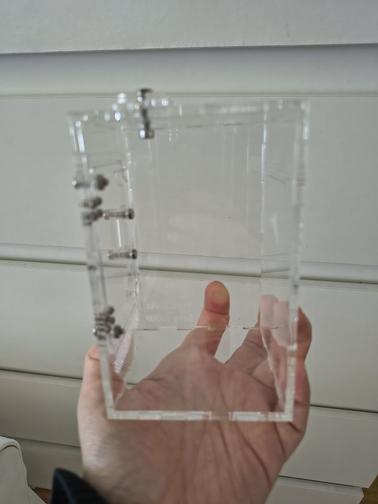Nowe terrarium dla skakuna