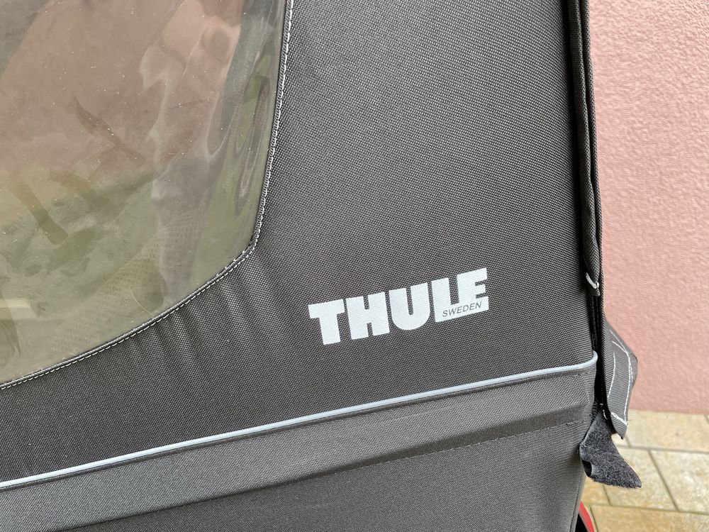 Nowa Przyczepka rowerowa Thule Coaster XT czarna dwuosobowa