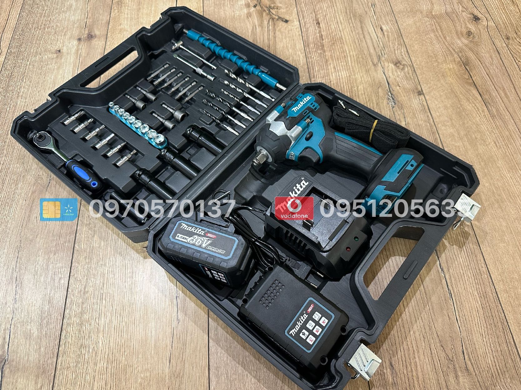 Акумуляторний Гайковерт Makita DTW500BL 36V 8Ah Крутний момент 500 Нм