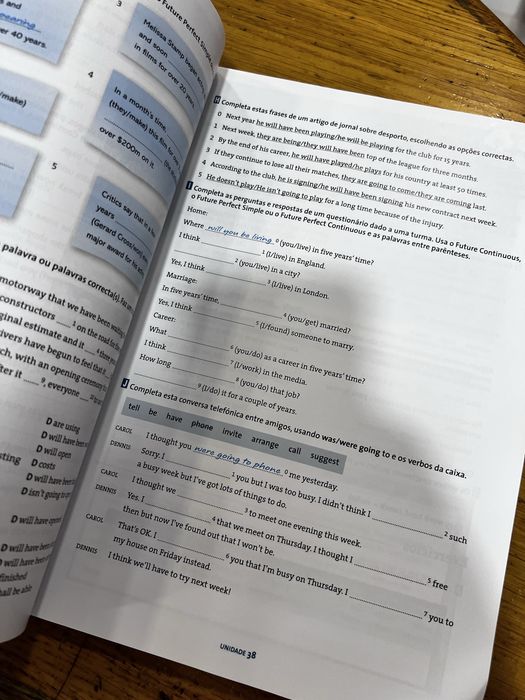 Livro Grammar Spectrum for Portuguese Students