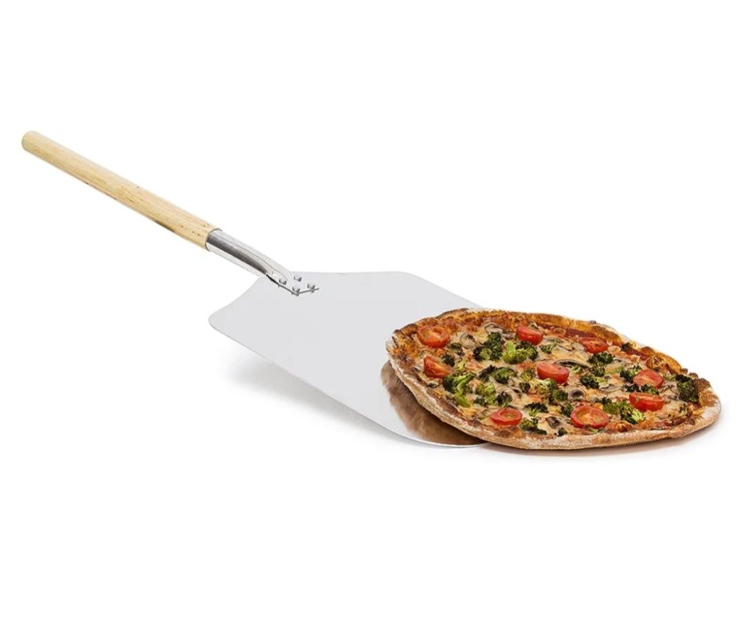 Большая велика лопата для пиццы піци с з ручкой 30,5x79 см
