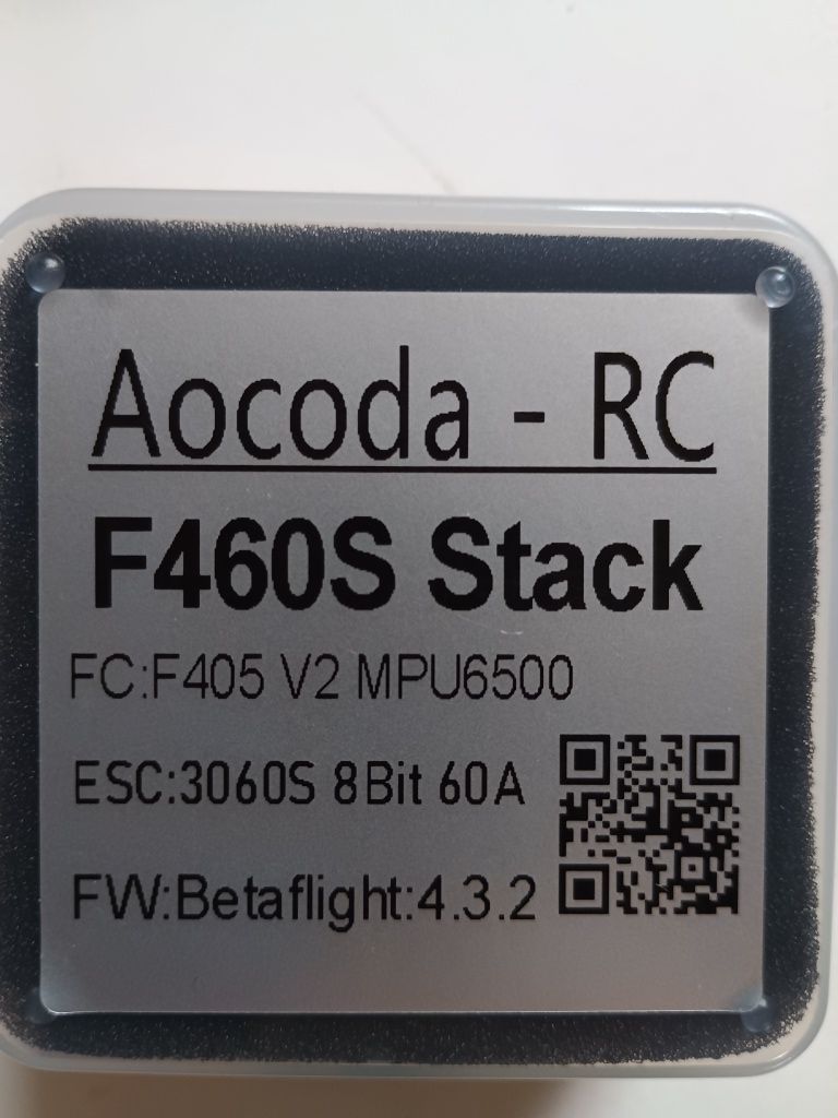 Aocoda RC F460S Stack V3 ICM42688 ESC 3060s 60A