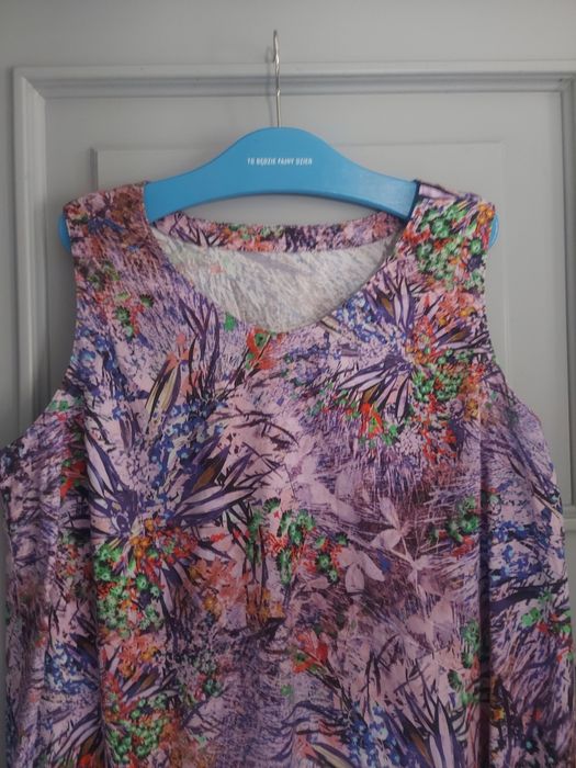 StoffArt Germany design kobieca sukienka flowers jedwabny cotton r XXX